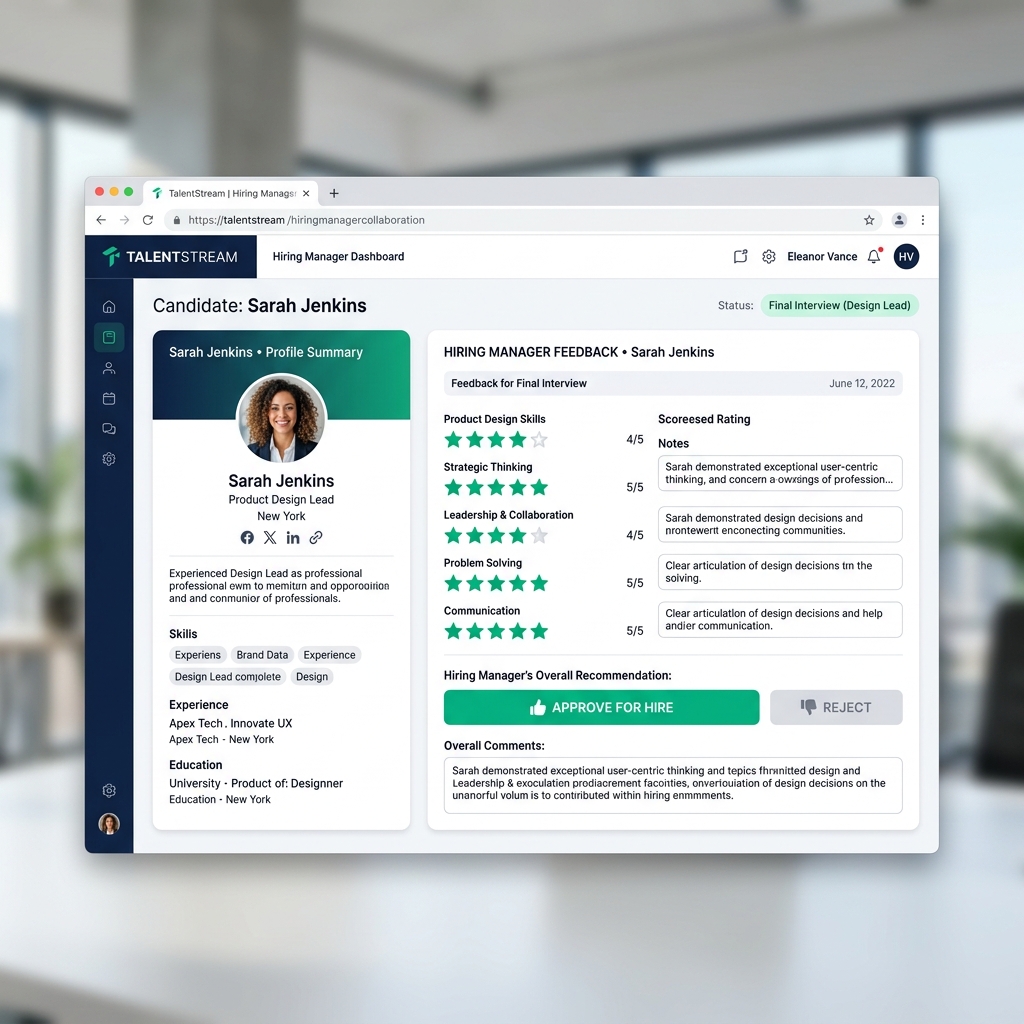 Hiring Manager Collaboration